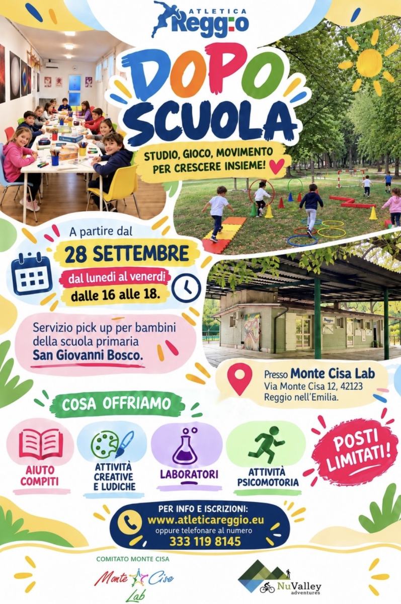 dopo scuola reggio emilia